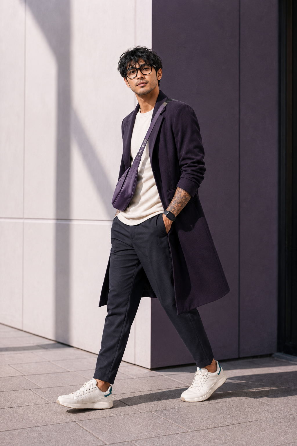 Everyday tailoring, naturally worn.